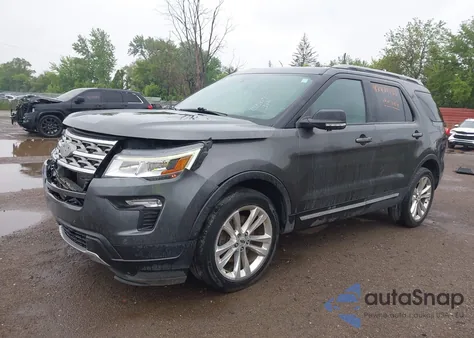 2018 Ford Explorer Xlt from USA, damaged, VIN 1FM5K8D84JGC13407